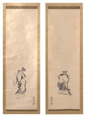 De Getekende Scroll van Dōkyū: Een Verkenning van de Vroege Japanse Kunst en de Zinnelijke Schoonheid van de Natuur!